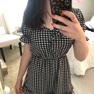 Gingham Dress
